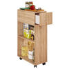 ALLZWECKWAGEN 25/50/85 cm  - Sonoma Eiche, Design, Holzwerkstoff/Kunststoff (25/50/85cm) - MID.YOU