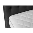 BOXSPRINGBETT 160/200 cm  in Dunkelgrau  - Dunkelgrau, Design, Holz/Textil (160/200cm) - Carryhome