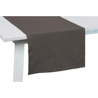 TISCHLÄUFER One 50/150 cm  - Schieferfarben, Basics, Textil (50/150cm) - Pichler