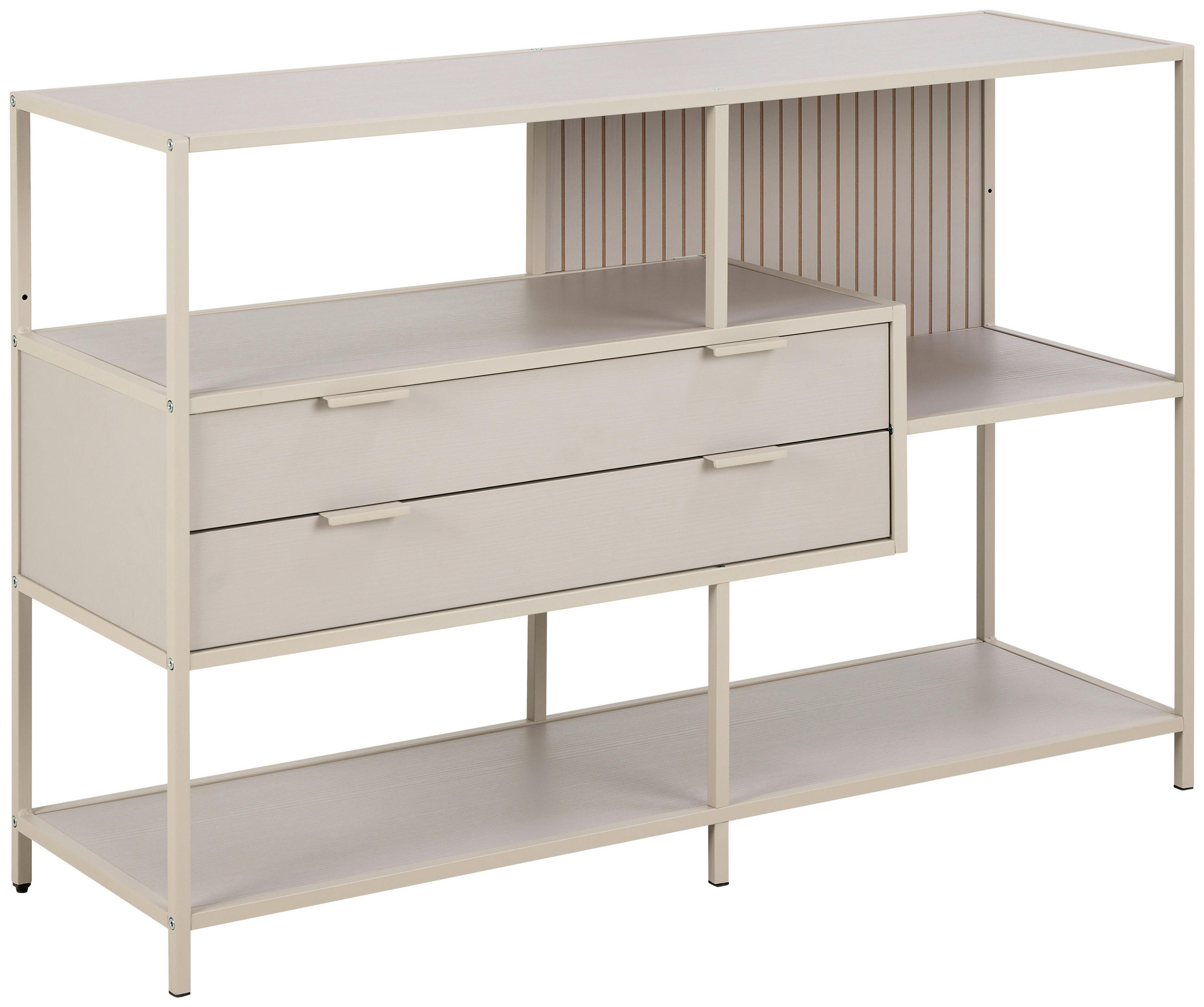 XXXLutz Regal Hellgrau 114x78x35 cm
