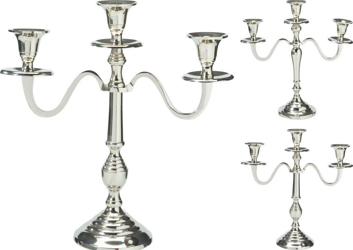 STOJAN NA SVÍČKY  kov - vícebarevná, Basics, kov (29/10/30cm)