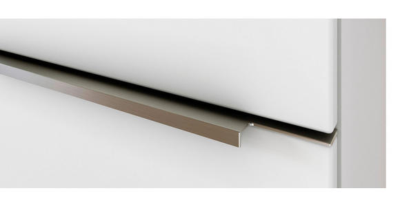 WASCHTISCHKOMBI 100 cm - Edelstahlfarben/Weiß, KONVENTIONELL, Keramik/Holzwerkstoff (100cm) - Xora
