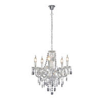 RASKOŠNI LUSTER  52/57 cm      - providno/prozirna, Lajfstajl, plastika (52/57cm)