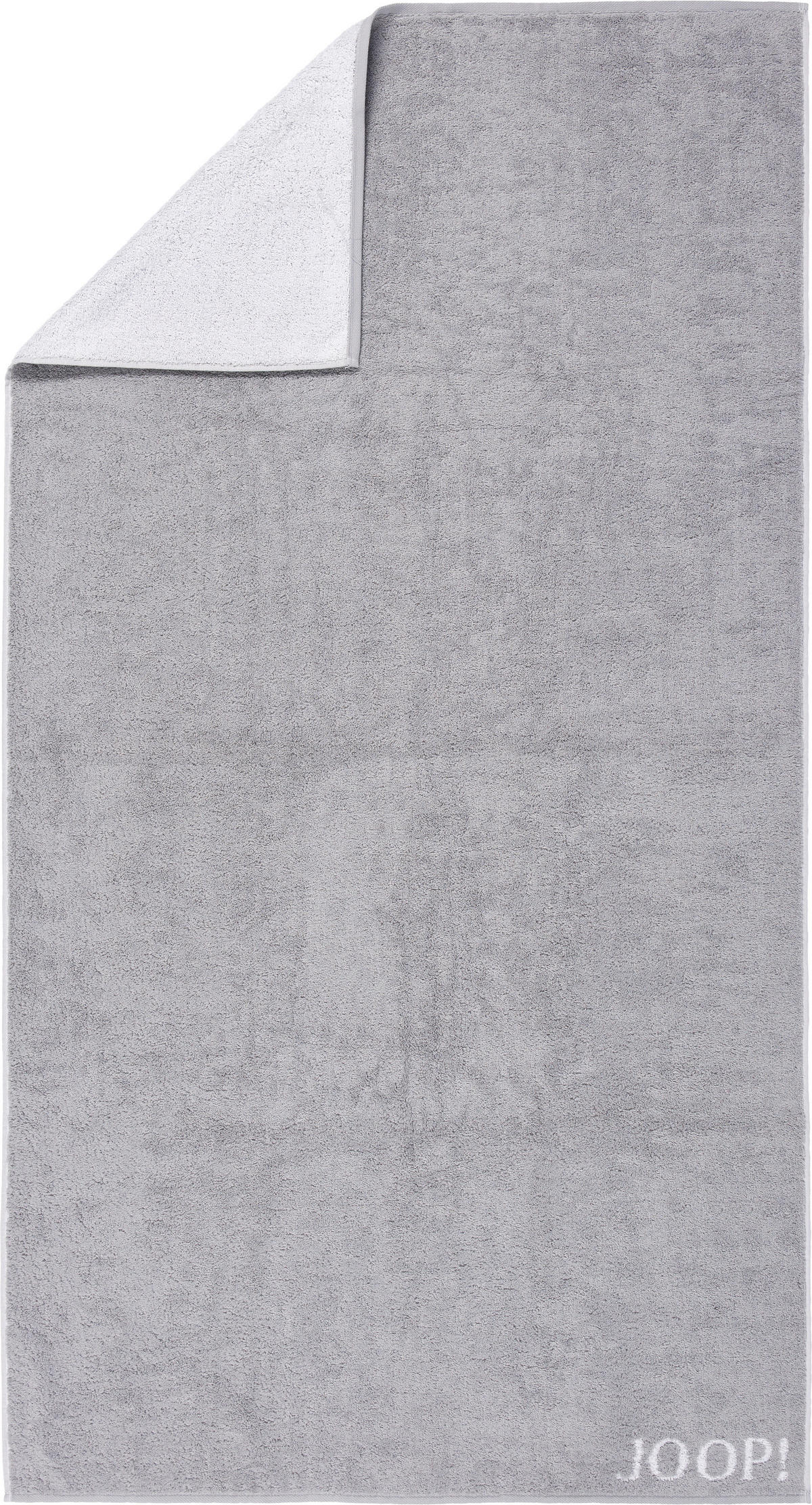 TÖRÖLKÖZŐ 80/150 cm ezüst  - ezüst, Design, textil (80/150cm) - Joop!