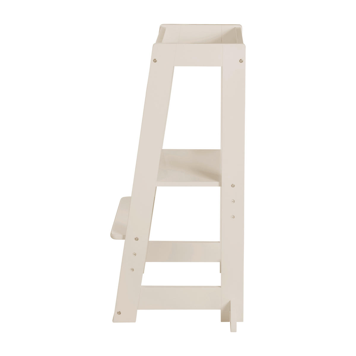 LERNTURM Monti Step  - Kaschmir, Basics, Holzwerkstoff (39,5/88/42cm) - Roba