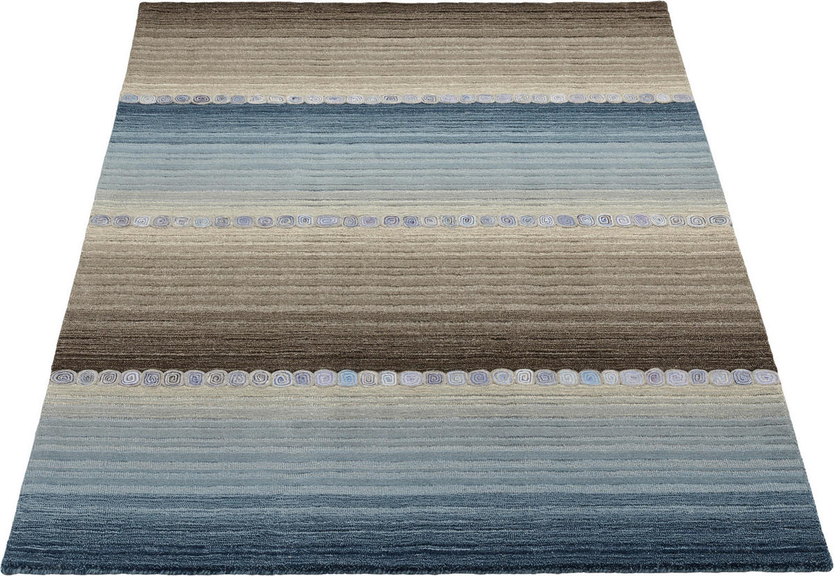 ORIENTTEPPICH 70/140 cm Twilight in Blue  - Blau/Grau, Konventionell, Textil (70/140cm) - Cazaris