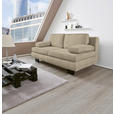 SCHLAFSOFA Macy in Sandfarben  - Sandfarben/Wengefarben, Design, Holz/Textil (203/94/100cm) - Novel