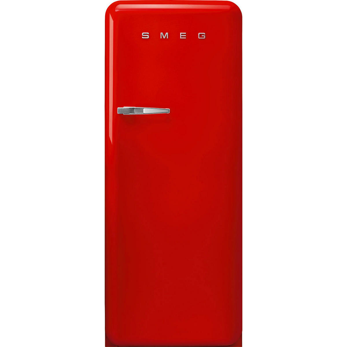 KÜHLSCHRANK 60,1/153/76,8 cm  - Rot, Basics, Glas/Metall (60,1/153/76,8cm) - SMEG