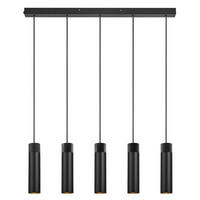 HÄNGELEUCHTE 80/24,6 cm  - Schwarz, Design, Holz/Metall (80/24,6cm) - Nordlux