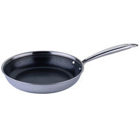 PFANNE Chefkoch 24 cm  - Silberfarben, Basics, Metall (24cm) - Chefkoch+Fackelmann