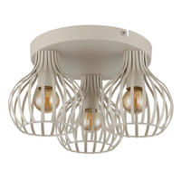 DECKENLEUCHTE Mateo 31/16,5 cm  - Creme, Design, Metall (31/16,5cm) - Globo