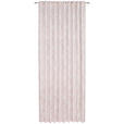 FERTIGVORHANG halbtransparent  - Rosa, Design, Textil (140/245cm) - Esposa