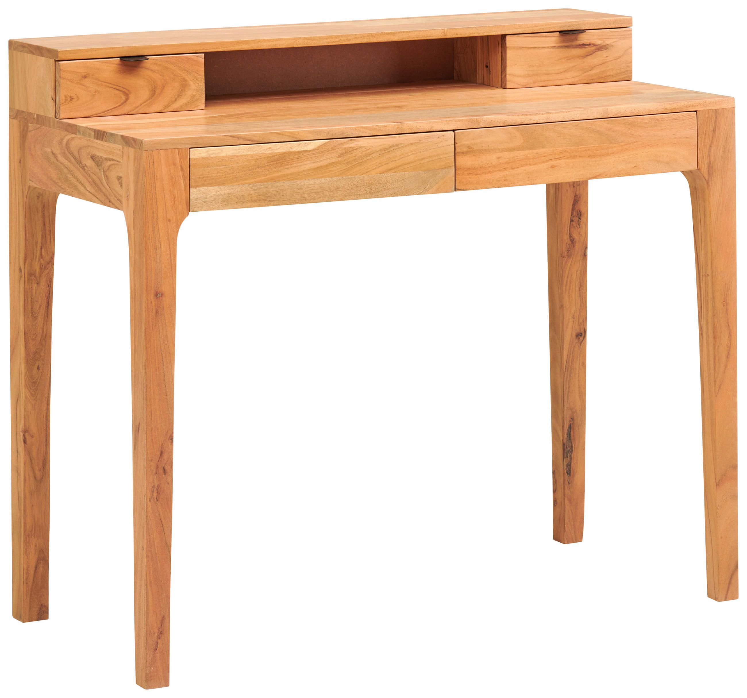 SEKRETÄR  Stauraum  - Schwarz/Naturfarben, MODERN, Holz/Metall (100/45/86cm) - MID.YOU