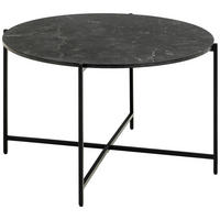 KLUBSKA MIZA, črna  - črna, Moderno, kovina/leseni material (70/70/42cm) - MID.YOU