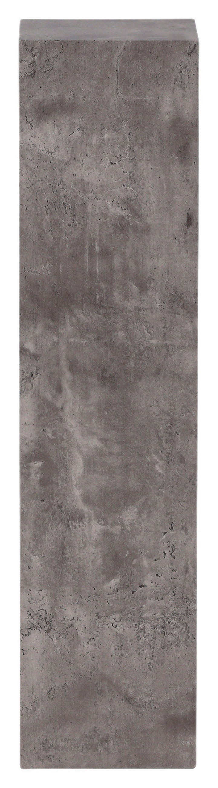 BEISTELLTISCH 23/23/95 cm furniert Grau quadratisch  - Grau, Design, Holzwerkstoff (23/23/95cm) - Livetastic
