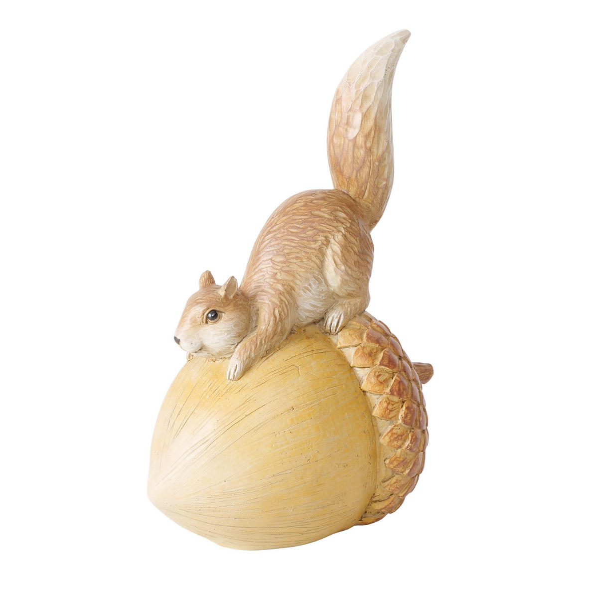 DEKOEICHHÖRNCHEN - Hellbraun, LIFESTYLE, Kunststoff (12/9,5/17,5cm)