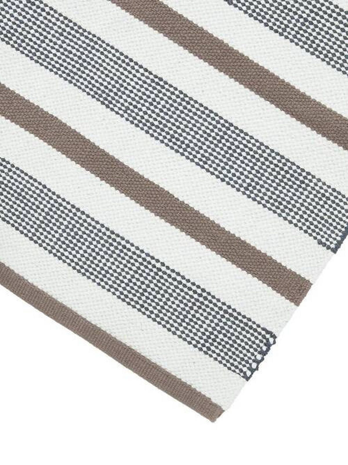 FLACHWEBETEPPICH 170/240 cm Braun  - Braun, Design, Textil (170/240cm) - Svanefors