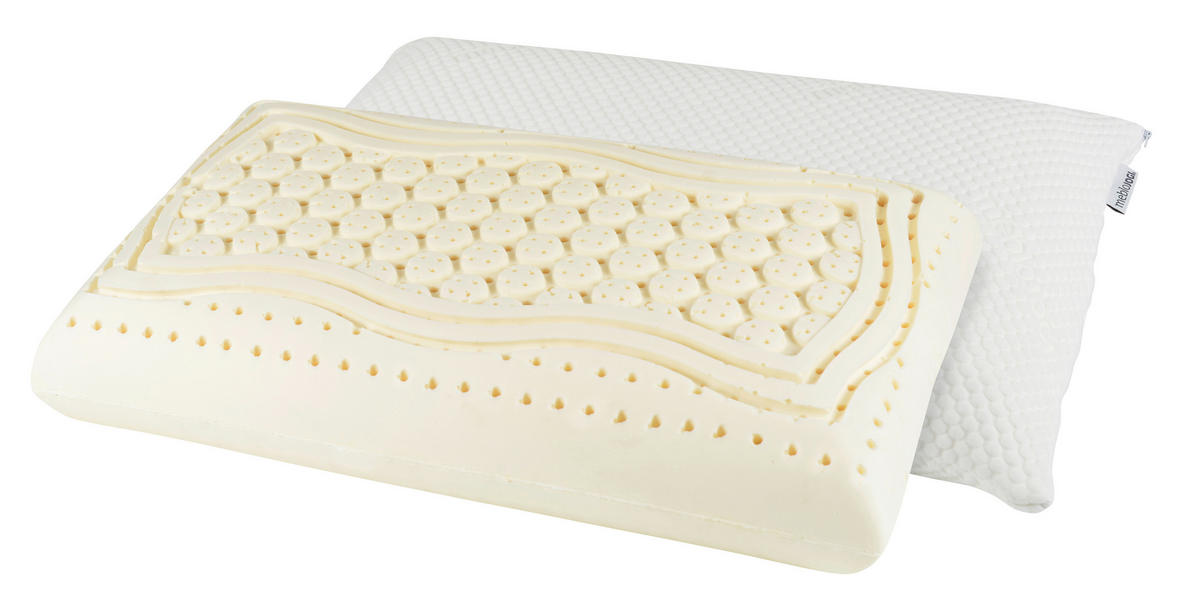 VZGLAVNIK  - bela, Basics, tekstil (70/40/14,5cm) - Meblojogi