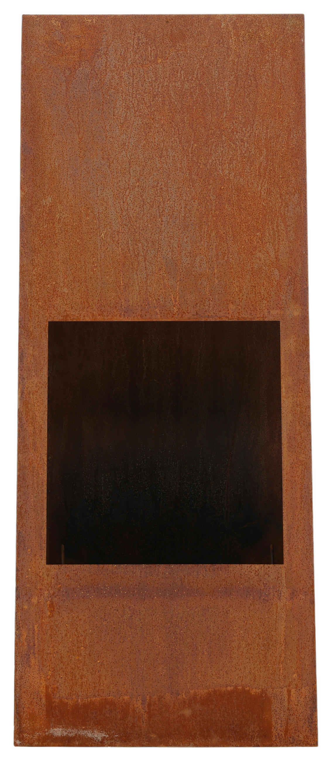 FEUERSTELLE  - Dunkelorange, KONVENTIONELL, Metall (50/120/20cm) - Gardenson