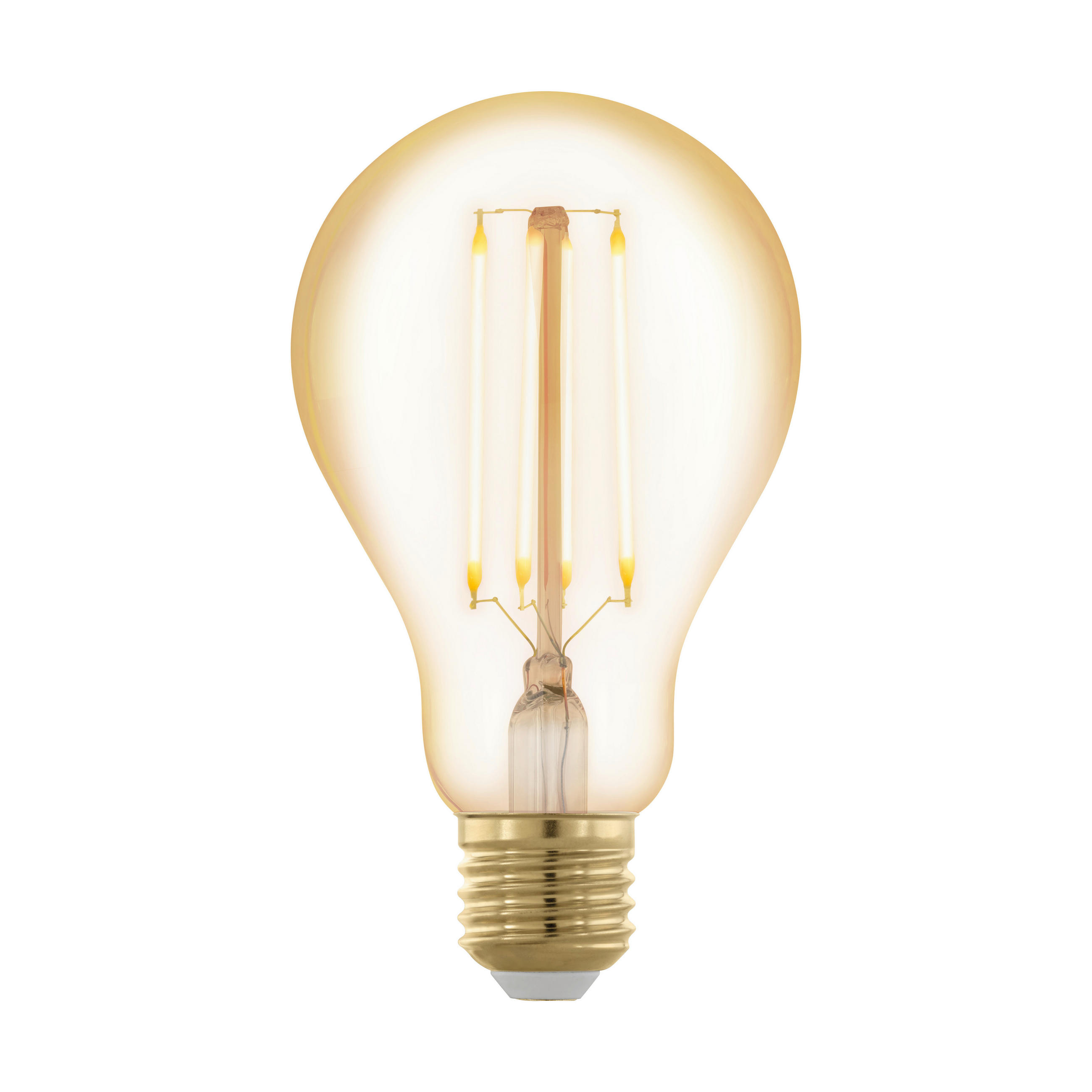 LED-FILAMENT-LEUCHTMITTEL E27 4.5 W 400 lm  - Cognac, Basics, Glas (7,5/13,5cm) - Eglo