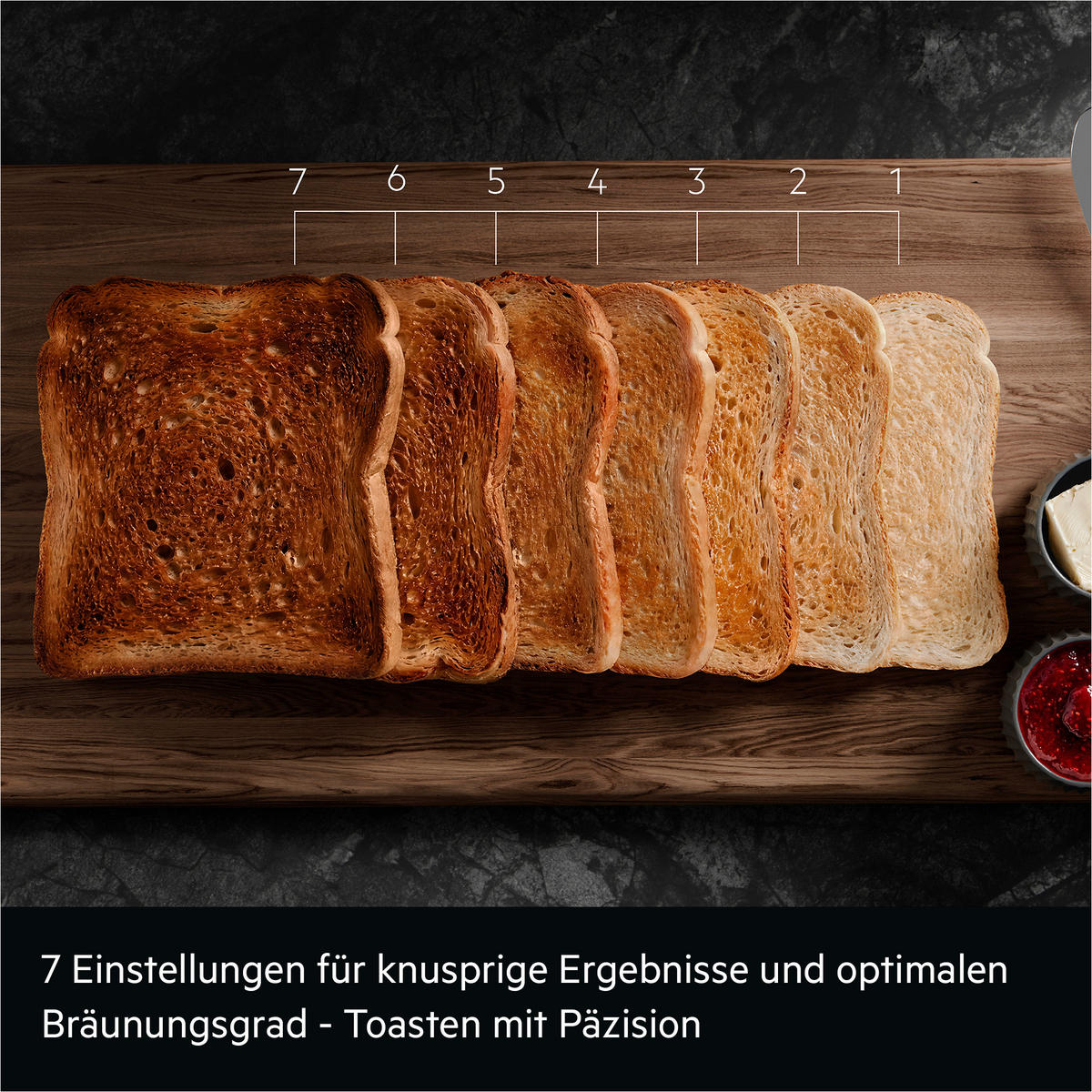 TOASTER Design Collection  - Schwarz, Basics, Metall (28,4/20,3/16,8cm) - AEG