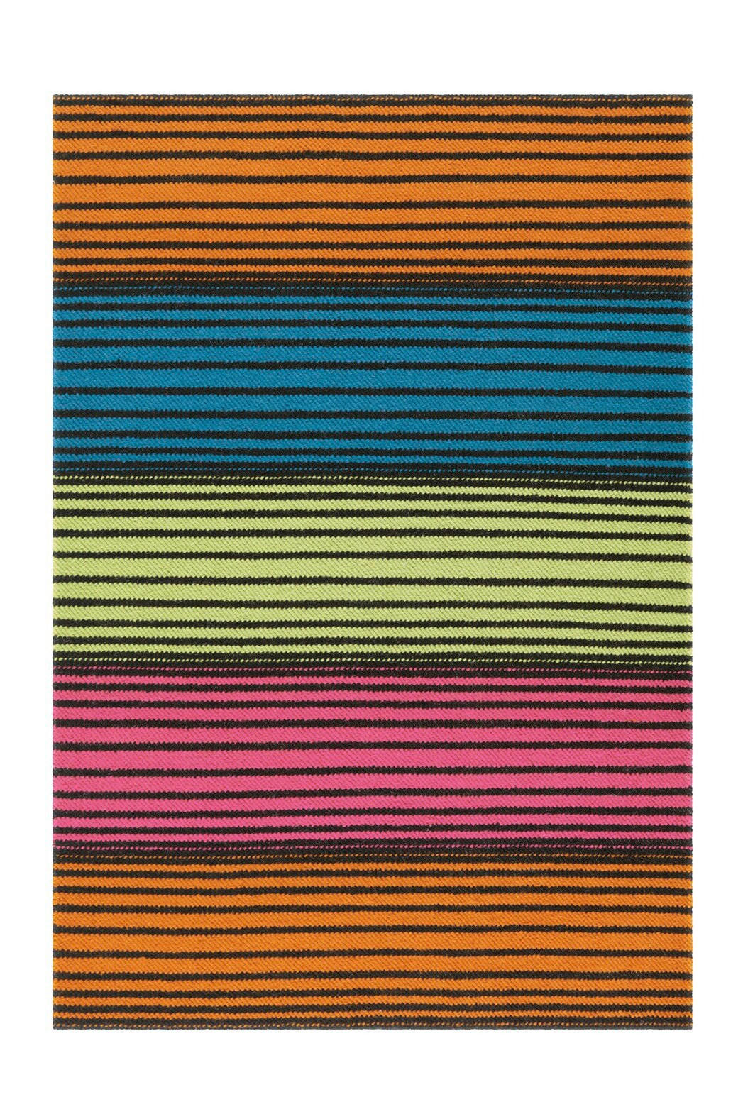 WOLLTEPPICH  Wohnzimmer 140/200 cm Multicolor rechteckig  - Multicolor, Basics, Textil (140/200cm) - Kayoom