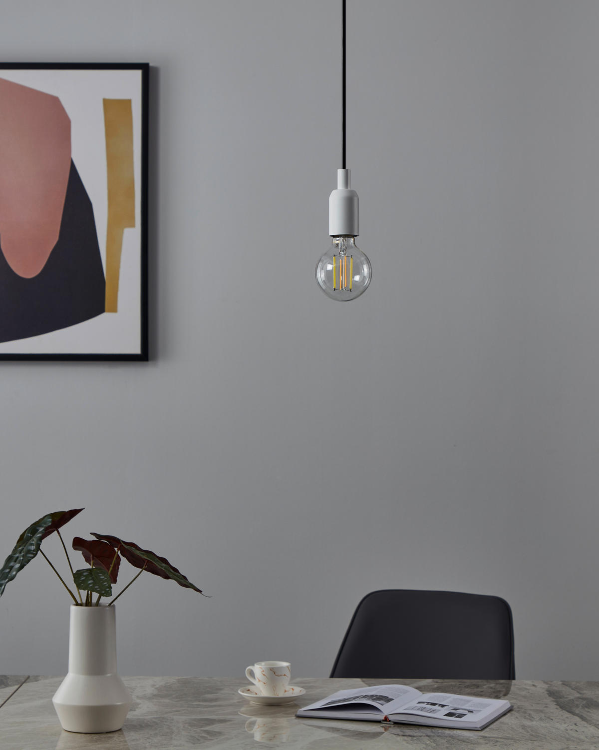 LED-LEUCHTMITTEL   E27 8 W  - Klar, Basics, Glas (8/12cm) - Eglo