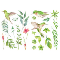 SAMOLEPKA NA ZEĎ - vícebarevná, Natur, plast (50/70cm) - Euroart