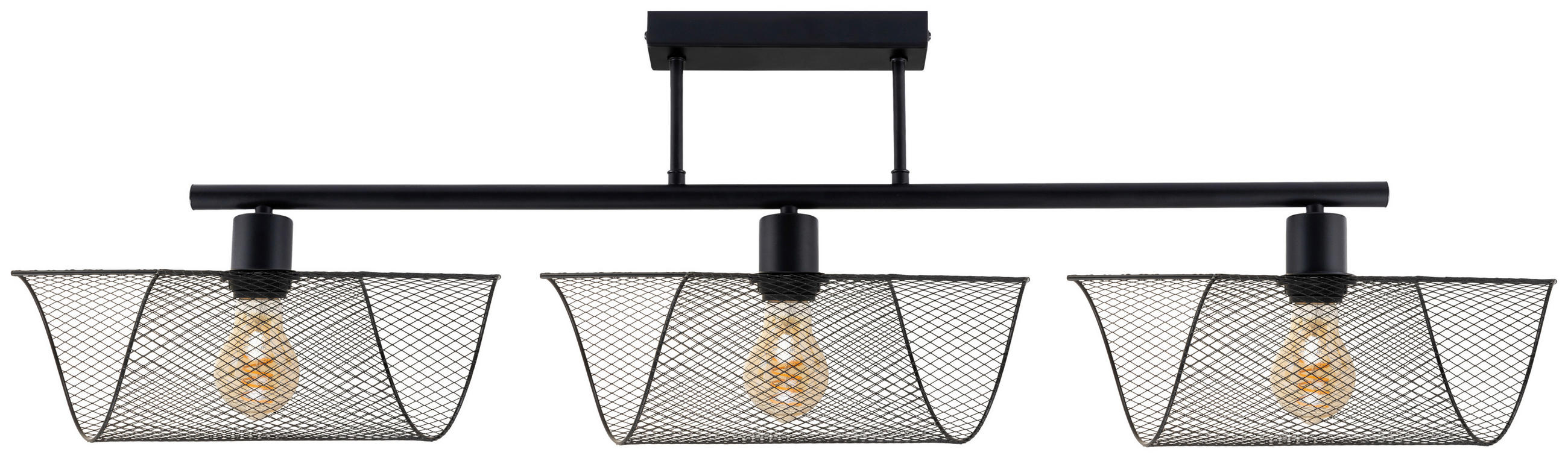 DECKENLEUCHTE 110/12/31 cm   - Schwarz, Design, Metall (110/12/31cm) - Collet's Monde