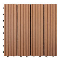 TERRASSENFLIESE Hellbraun  - Hellbraun, MODERN, Holzwerkstoff (30/30cm) - Floordirekt