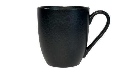KAFFEEBECHERSET Mika black 4-teilig  - Schwarz, Trend, Keramik - Novel
