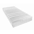TASCHENFEDERKERNMATRATZE CARRY MEDICA NOVA 90/200 cm Höhe ca. 20 cm  - Weiß, Basics, Textil (90/200cm) - Sleeptex
