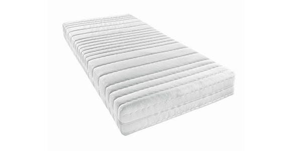 TASCHENFEDERKERNMATRATZE CARRY MEDICA NOVA 90/200 cm Höhe ca. 20 cm  - Weiß, Basics, Textil (90/200cm) - Sleeptex