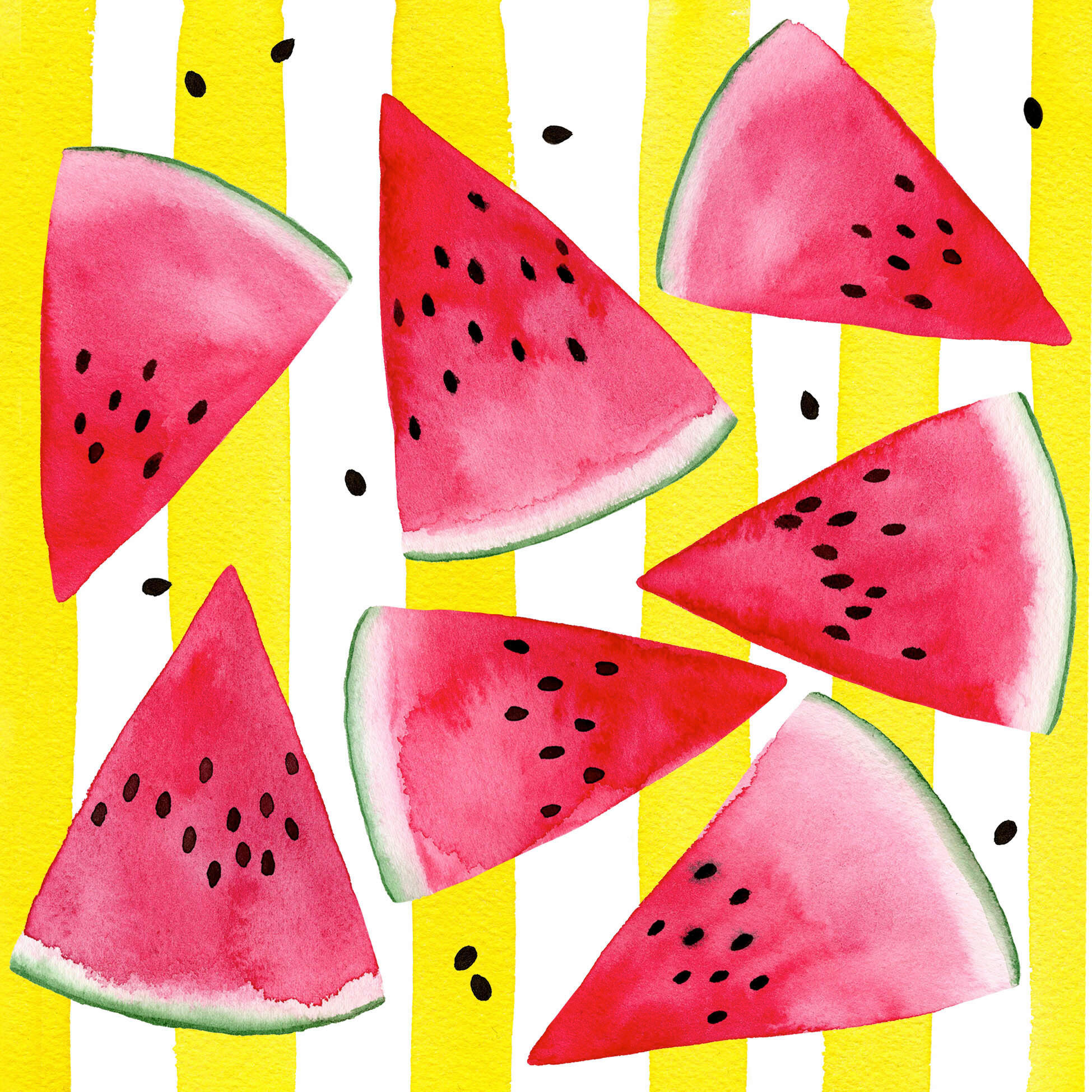 SERVIETTE  17.5/17.5 cm   - Multicolor, Basics, Papier (17.5/17.5cm) - PPD