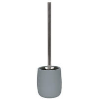 WC-BÜRSTENGARNITUR - Chromfarben/Grau, Basics, Kunststoff/Metall (10,3/41,5cm) - Kleine Wolke