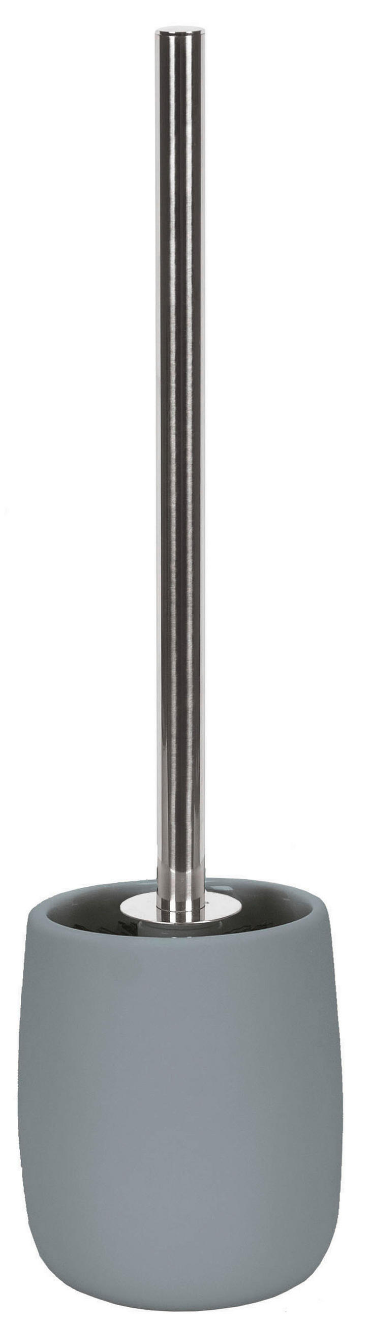 WC-BÜRSTENGARNITUR - Chromfarben/Grau, Basics, Kunststoff/Metall (10,3/41,5cm) - Kleine Wolke