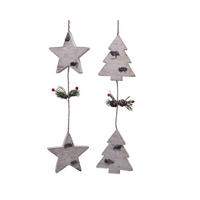 ORNAMENTE BRAD DE CRĂCIUN - Basics (20/20/1,5cm)