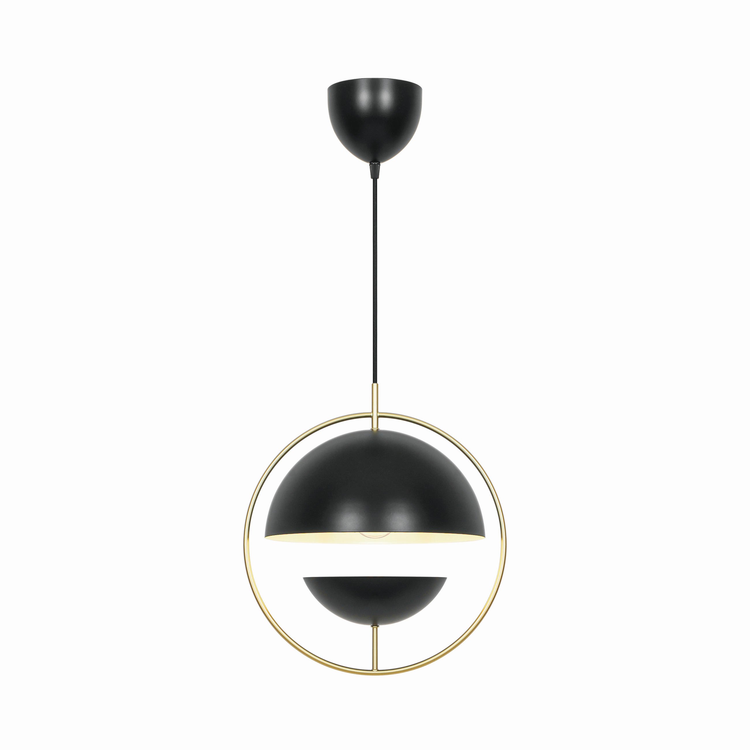 PENDELLEUCHTE 33/37 cm  - Schwarz, Design, Metall (33/37cm) - Nordlux