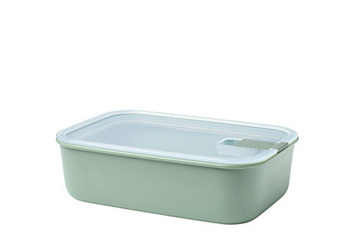 FRISCHHALTEDOSE 1,5 l  - Transparent/Olivgrün, KONVENTIONELL, Kunststoff (23,8/16,7/7cm) - Mepal