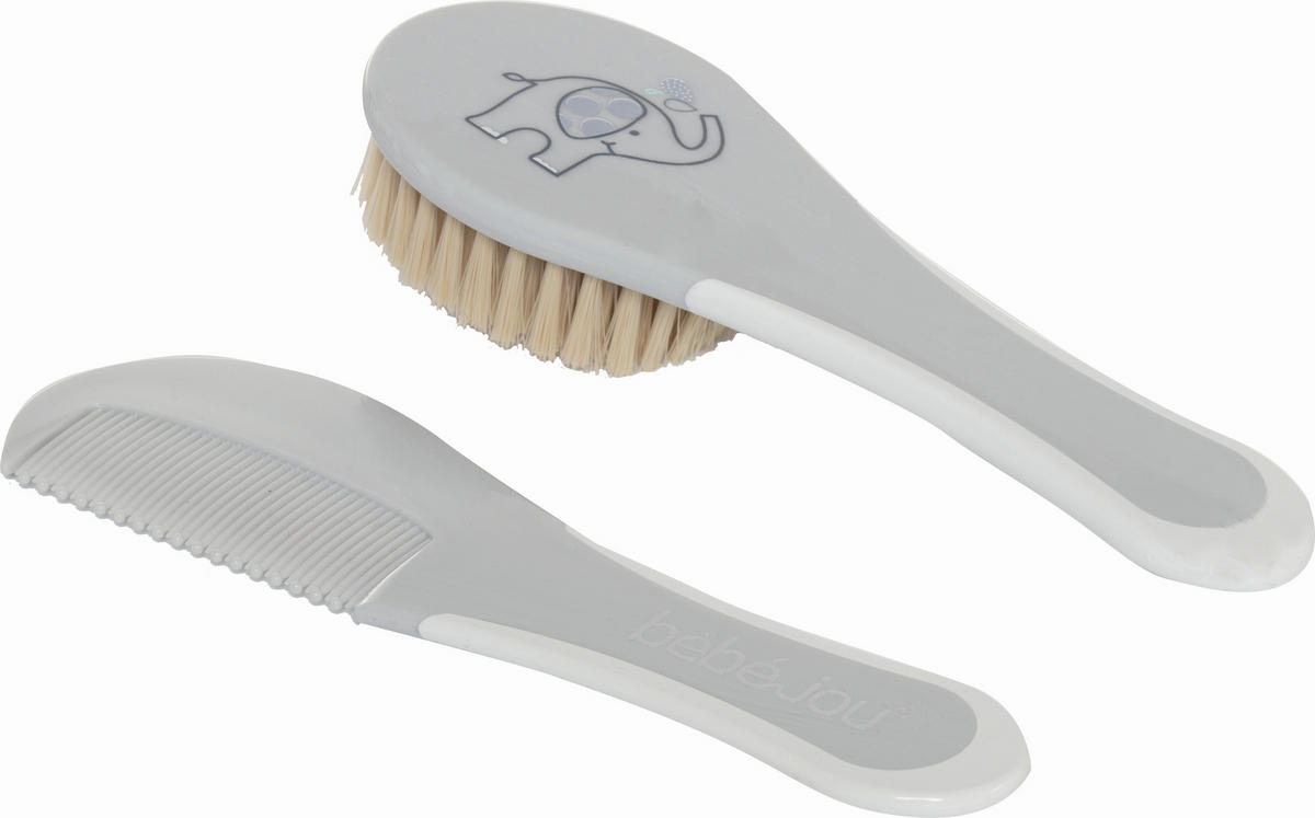 BABYKAMM breeze Green  - Grau, Basics, Kunststoff (16.4/5.6/2cm) - Bebe Jou