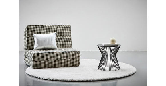 BEISTELLTISCH in Metall 35/35/38 cm  - Schwarz, Trend, Metall (35/35/38cm) - Carryhome