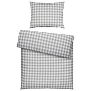 BETTWÄSCHE 140/200 cm - Beige/Grau, LIFESTYLE, Textil (140/200cm) - Estella