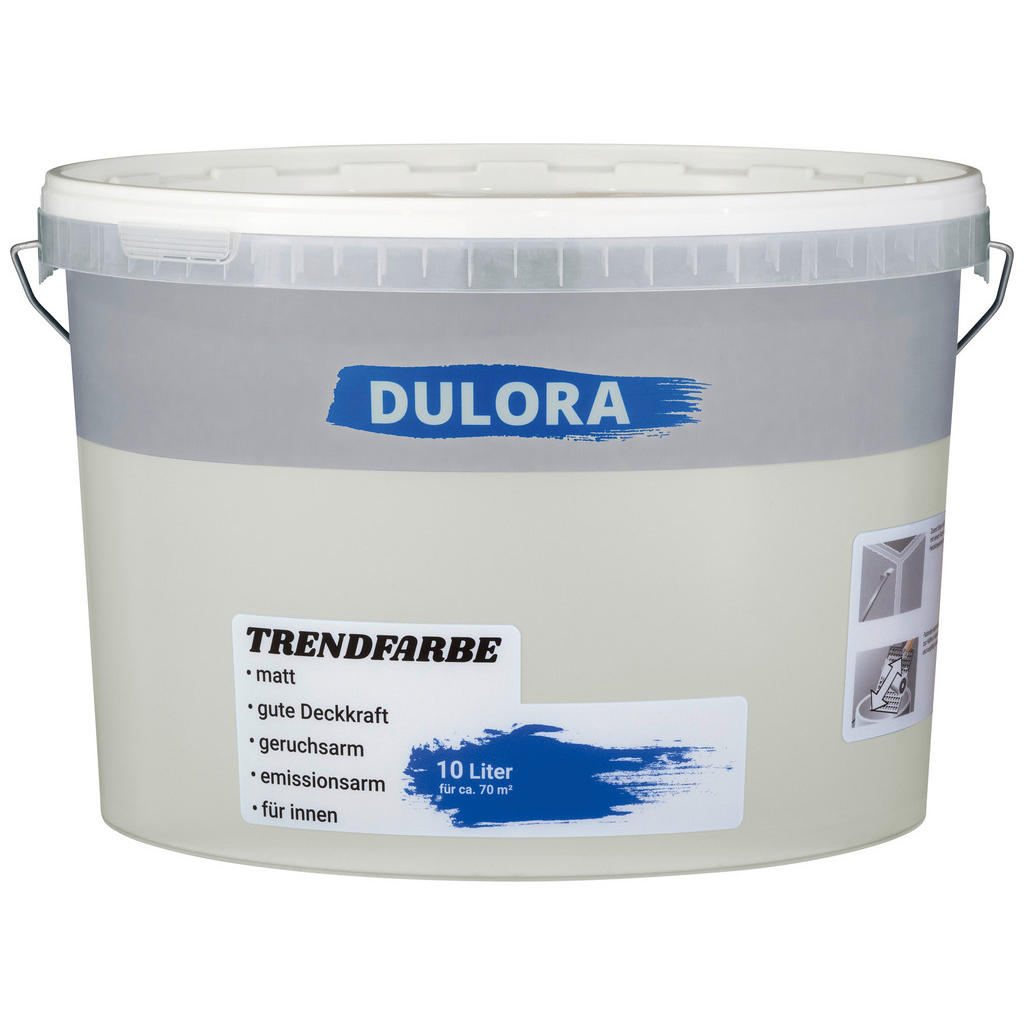 Wandfarbe Feder Matt 10 L für 70 M2 Dispersionsfarbe