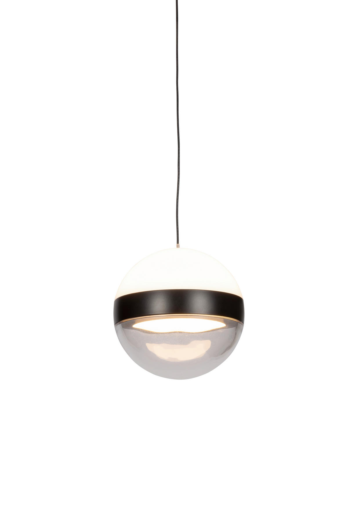 LED-HÄNGELEUCHTE Bedford 30/150 cm   - Klar/Schwarz, Design, Kunststoff/Metall (30/150cm) - Novel