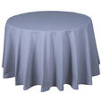 TISCHDECKE Textil Silberfarben 160 cm  - Silberfarben, Basics, Textil (160cm) - Novel