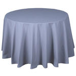 TISCHDECKE Textil Silberfarben 160 cm  - Silberfarben, Basics, Textil (160cm) - Novel
