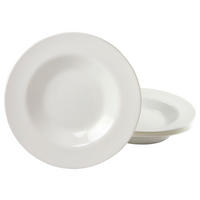 PASTATELLERSET 6-teilig  - Weiß, Basics, Glas (29cm) - Creatable