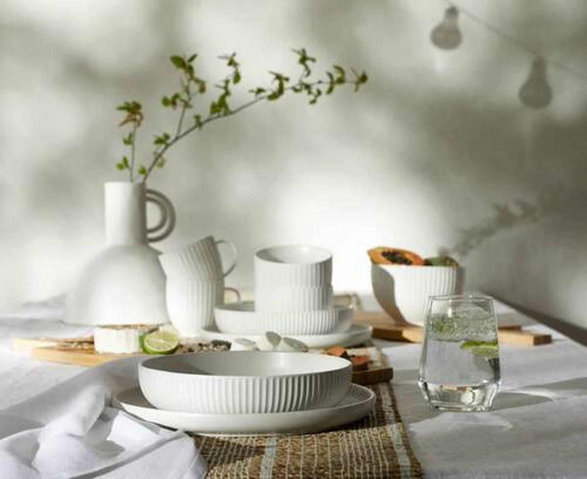 TISCHLÄUFER  - Braun, Natur, Naturmaterialien/Textil (35,00/0,02/220,00cm)