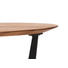COUCHTISCH in Holz, Metall 80/80/35,5 cm - Eichefarben/Schwarz, Design, Holz/Metall (80/80/35,5cm) - Hom`in COUCHTISCH in Holz, Metall 80/80/35,5 cm - Eichefarben/Schwarz, Design, Holz/Metall (80/80/35,5cm) - Hom`in