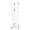 KLEIDERSTÄNDER in Buchefarben, Weiß 48/116/48 cm   - Buchefarben/Weiß, LIFESTYLE, Holzwerkstoff (48/116/48cm) - Tojo